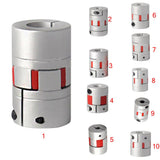 Maxbell 1pc 30x 40mm Flexible Jaw Coupler CNC Shaft Spider Stepper Motor Coupling 30x 40