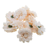 Artificial Simulation Silk Daisy Flower Heads For Home Party Wedding Floral Decor Flowers Pack of 10PCS White