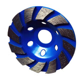 Maxbell Diamond Grinding Wheel Concrete Cup Disc Concrete Stone Tool 100mm Blue