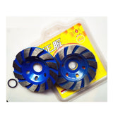 Maxbell Diamond Grinding Wheel Concrete Cup Disc Concrete Stone Tool 100mm Blue