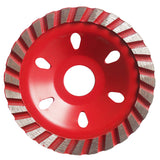 Maxbell Diamond Grinding Wheel Concrete Cup Disc Concrete Stone Tool 100mm Red