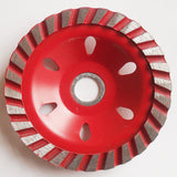 Maxbell Diamond Grinding Wheel Concrete Cup Disc Concrete Stone Tool 100mm Red
