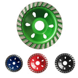 Maxbell Diamond Grinding Wheel Concrete Cup Disc Concrete Stone Tool 100mm Red