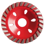 Maxbell Diamond Grinding Wheel Concrete Cup Disc Concrete Stone Tool 100mm Red