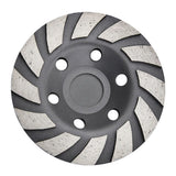 Max Diamond Grinding Wheel Concrete Cup Disc Concrete Stone Tool 100mm Black