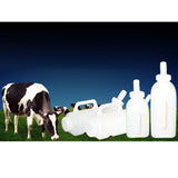 Maxbell 1L 34oz Calf Milk Bottle Hand Rearing Poddy Teat Weaning Feeder Milking Farm