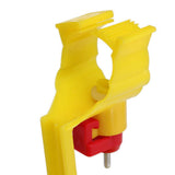 Maxbell 10Pcs Poultry Water Drinking Cups- Chicken, Hen - Automatic Drinker Yellow