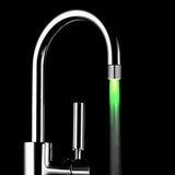 Maxbell LED Water Faucet 7 Colors Changing Light Glow Shower Stream Tap Bathroom