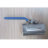 Maxbell Stainless Steel Ball Valve Threaded Female Lever Handle Gate Valve  DN32