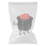 Maxbell Round Rocker Switch Third Gear Three Foot Pin Switch Position Twist  Red