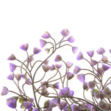 Waterproof Sunproof Artificial Admiralty Plastic Vine Plant Hanging Wall Decor Wedding Home Party Floral Decor Dark Purple