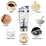 Maxbell USB Rechargeable     Shaker Bottle and Vortex hand Mixer Electric Mug