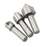 Maxbell 3Pcs HSS Countersink Drill Tool Bit Set For Steel Hard Metals 10mm 12mm 16mm