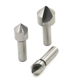 Maxbell 3Pcs HSS Countersink Drill Tool Bit Set For Steel Hard Metals 10mm 12mm 16mm