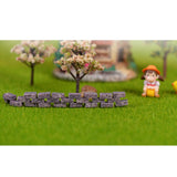 Maxbell Miniature Bricks Fairy Garden Micro Landscape Bonsai Pot Craft DIY Decor S