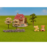 Maxbell Miniature Bricks Fairy Garden Micro Landscape Bonsai Pot Craft DIY Decor S