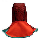 Maxbell Flame Retardant Safey Helmet Welding Neck Protective Hood Welder Head Cover Orange