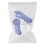 Maxbell 1 Pair Blue Oil Resistant Safety Work Gloves Chemical Resistant Gauntlet M