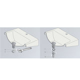 Maxbell Black Brass Basin Sink Drain for Ceramic Pots Big Cover Non-overflow