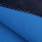 Maxbell Waterproof PU Apron Home Kitchen Cooking Laboratory Apron Dress Dark Blue