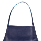 Maxbell Waterproof PU Apron Home Kitchen Cooking Laboratory Apron Dress Dark Blue