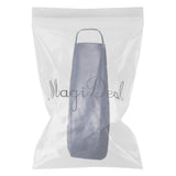 Maxbell Waterproof PU Apron Home Kitchen Cooking Laboratory Apron Dress Dark Blue