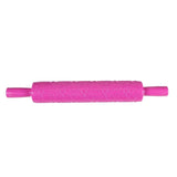 Maxbell  Sugarcraft Cake Fondant Rolling Pin Embossed Decor Mold Rose Red Rose