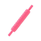 Maxbell  Sugarcraft Cake Fondant Rolling Pin Embossed Decor Mold Red Five-Star