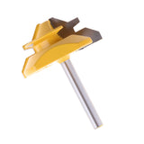 Maxbell 45 Degree 1/2 Shank Lock Miter Cutter Router Bit Woodworking Power Tools  N5