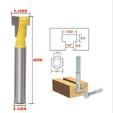 Maxbell Professional Keyhole Router Bit Mill Cutter Tools Woodworking Router Bit  4