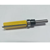 Maxbell 0.25 Inch Shank Hinge Mortise Template Wood Milling Cutter 38x72mm Yellow