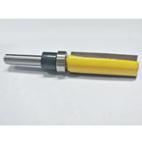 Maxbell 0.25 Inch Shank Hinge Mortise Template Wood Milling Cutter 38x72mm Yellow