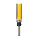 Maxbell 0.25 Inch Shank Hinge Mortise Template Wood Milling Cutter 38x72mm Yellow
