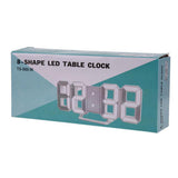 Maxbell Modern Digital LED Table/Wall Hanging Clock Watch 24 or 12-Hour Display