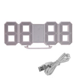 Maxbell Modern Digital LED Table/Wall Hanging Clock Watch 24 or 12-Hour Display