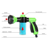 Maxbell High Pressure Spray Car Wash Snow Foam Water Gun Clean Pipe Washer Green
