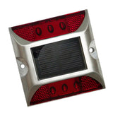 Maxbell Ultra Bright Outdoor Solar Power LED Light Driveway Step Road Lamp Red
