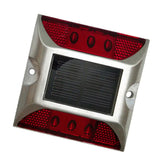 Maxbell Ultra Bright Outdoor Solar Power LED Light Driveway Step Road Lamp Red