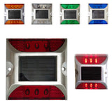 Maxbell Ultra Bright Outdoor Solar Power LED Light Driveway Step Road Lamp Red