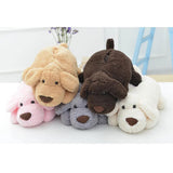 Maxbell Plush Puppy Dog Tissue Box Cover Car Holder Organizer Home Decor Brown