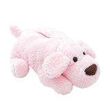 Maxbell Plush Puppy Dog Tissue Box Cover Car Holder Organizer Home Decor Pink