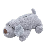 Maxbell Plush Puppy Dog Tissue Box Cover Car Holder Organizer Home Decor Grey