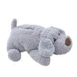 Maxbell Plush Puppy Dog Tissue Box Cover Car Holder Organizer Home Decor Grey