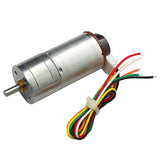 Maxbell Reducer Gear Motor With Magnetic Coded Disc Encoder Tachomotor DC6V 250RMP