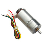 Maxbell Reducer Gear Motor With Magnetic Coded Disc Encoder Tachomotor DC6V 250RMP