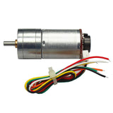 Maxbell Reducer Gear Motor With Magnetic Coded Disc Encoder Tachomotor DC12V 190RMP