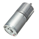 Maxbell Silver JGA25-370 Miniature DC Gear-Box Reducer Electric Motor 6V 280RPM