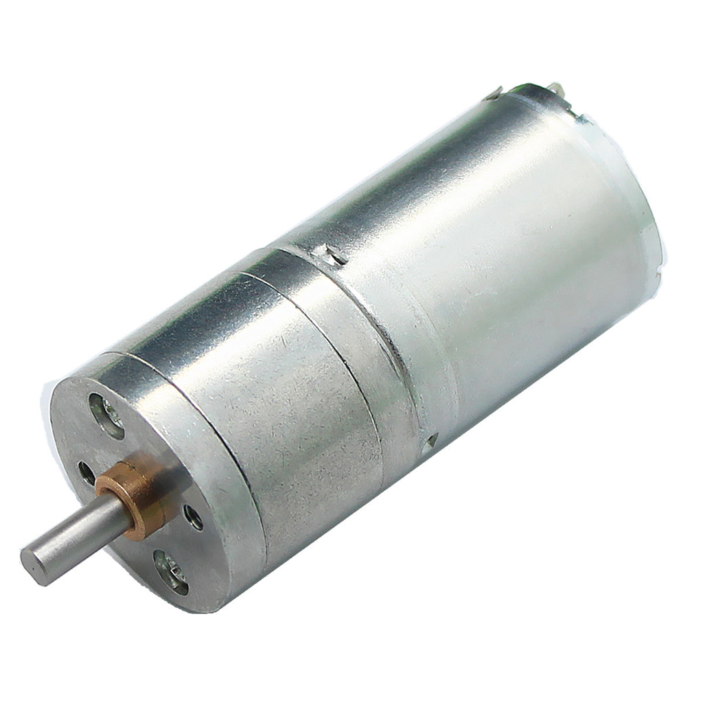 Maxbell Silver JGA25-370 Miniature DC Gear-Box Reducer Electric Motor 12V 620RPM