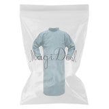 Maxbell Welding Long Coat Apron Protective Clothing Apparel for Welder 110cm  Blue