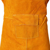 Maxbell Welding Long Coat Apron Protective Clothing Apparel for Welder 85cm  Orange